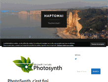 Tablet Screenshot of haptomai.org